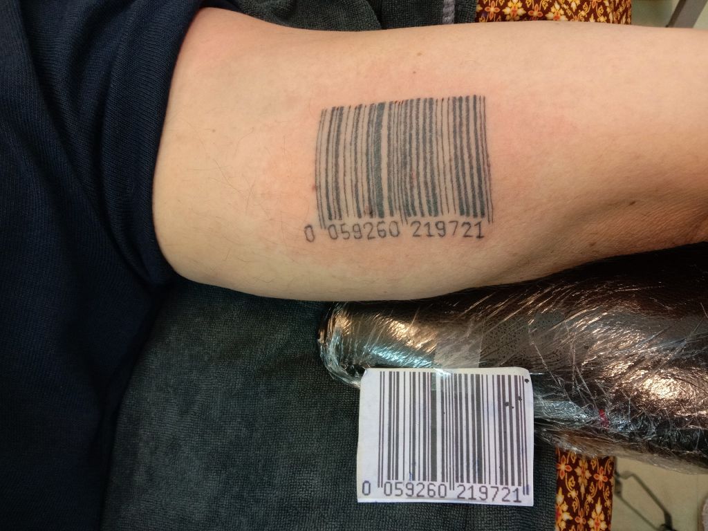 170+ Barcode Tattoo Stock Photos, Pictures & Royalty-Free Images - iStock